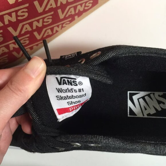 Vans Chukka Low Denim Black Sneakers 6.5 - Picture 6 of 7